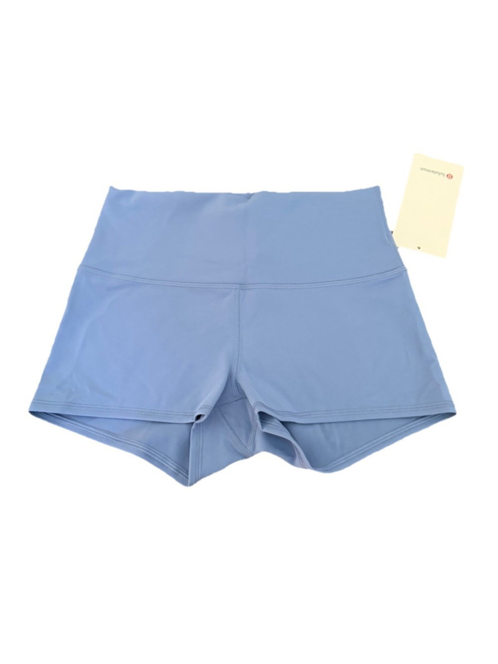 LULULEMON WUNDER TRAIN HIGH RISE 2” PREP BLUE COLOR SIZE 8